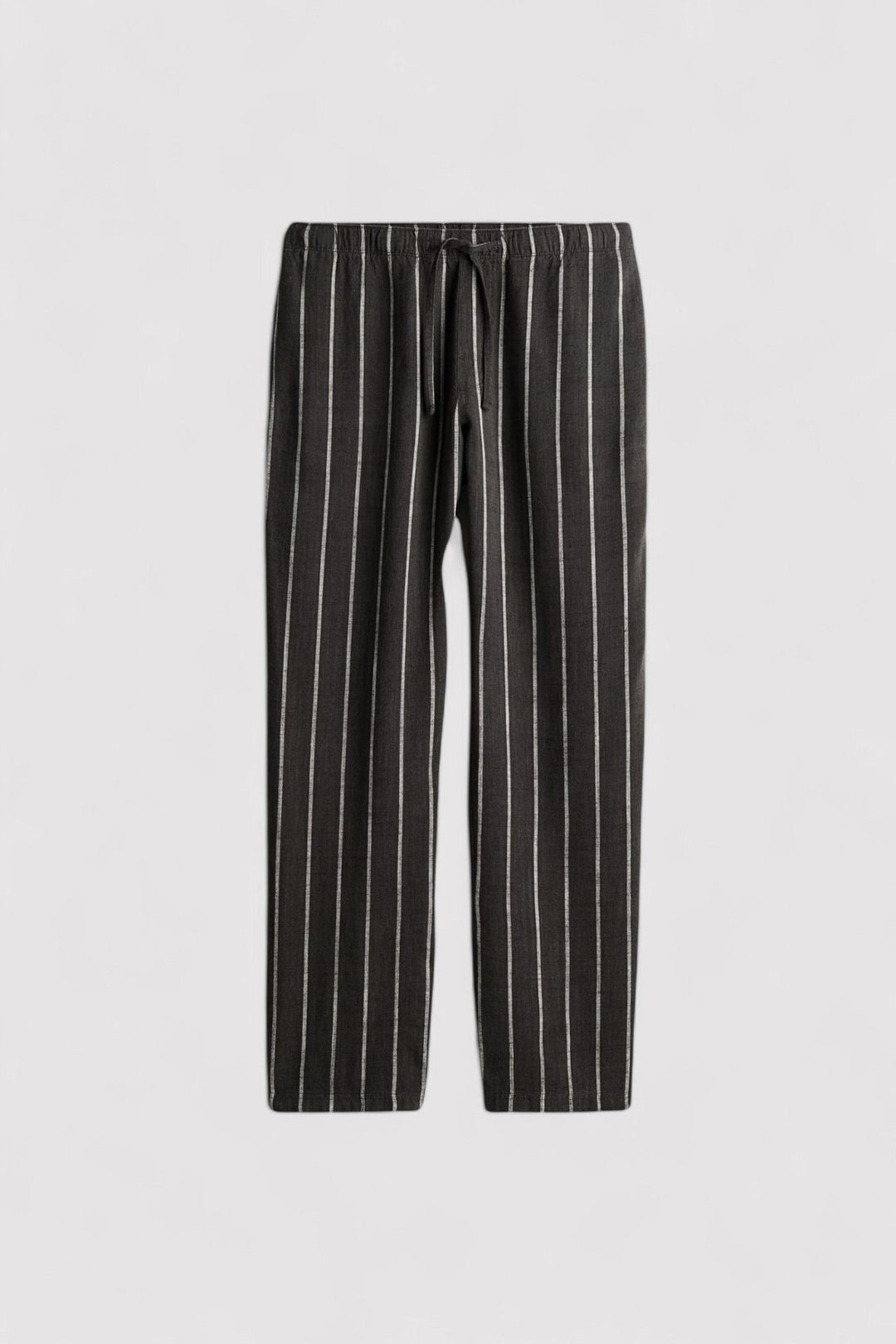 Ancien | Men's Old Money Breathable Solid Drawstring Linen Pants afbeelding 5