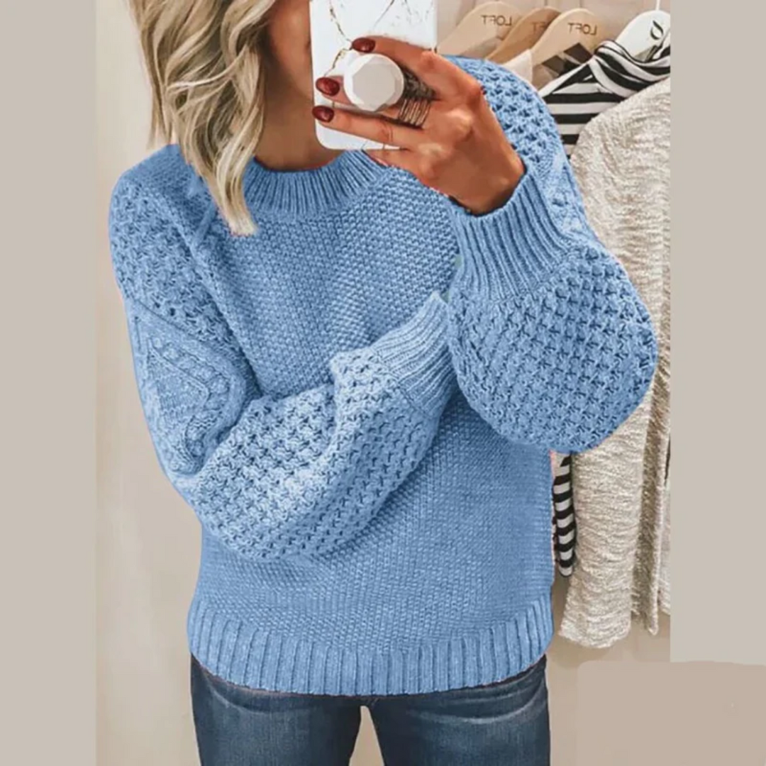 Chloe | Stylish long sleeve sweater for a luxurious look