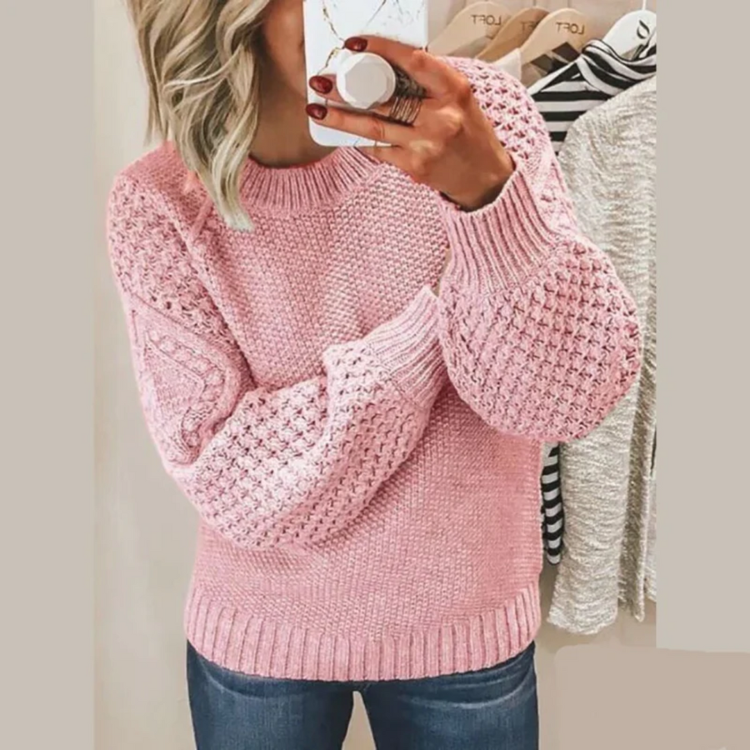 Chloe | Stylish long sleeve sweater for a luxurious look