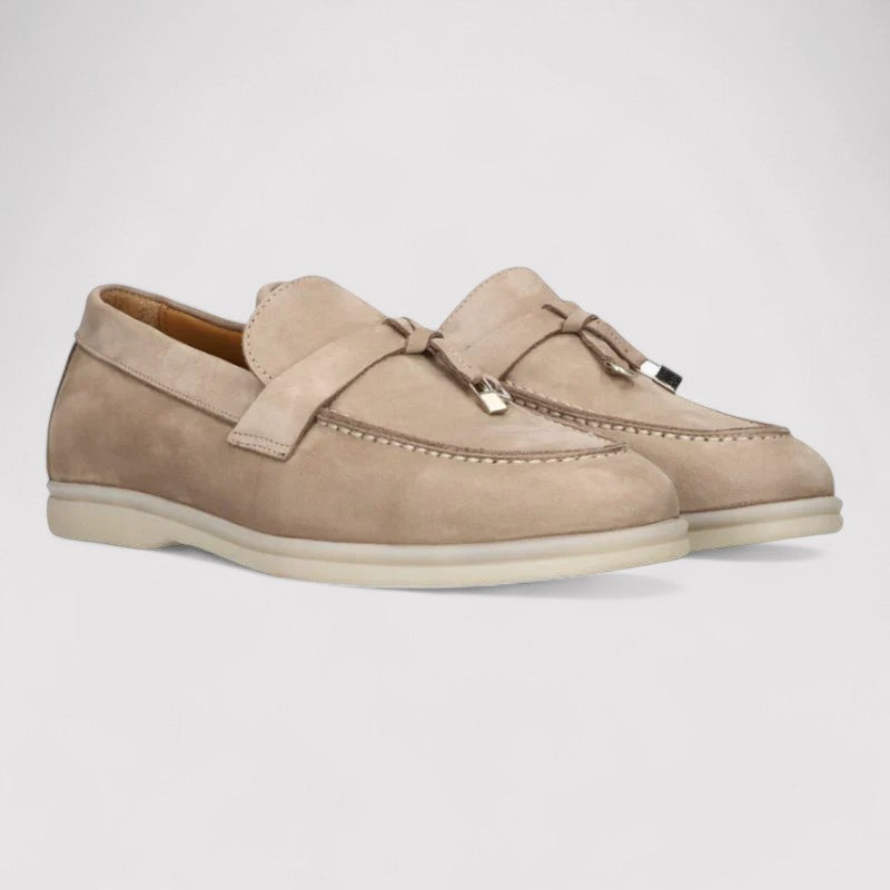 Ancien | Old Money Suede Lady Loafers afbeelding 1