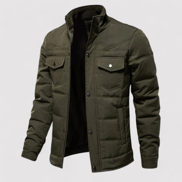 Ancien | Luxurious Men's Warm Pocket Winter Jacket afbeelding 6