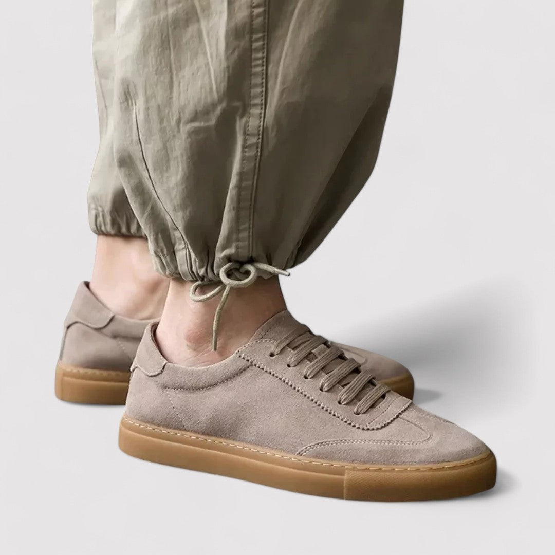 Ancien | Men's Classy Suede Sneakers afbeelding 2