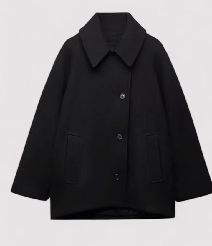 Ancien | Women's Autumn Oversized Wool Coat afbeelding 6
