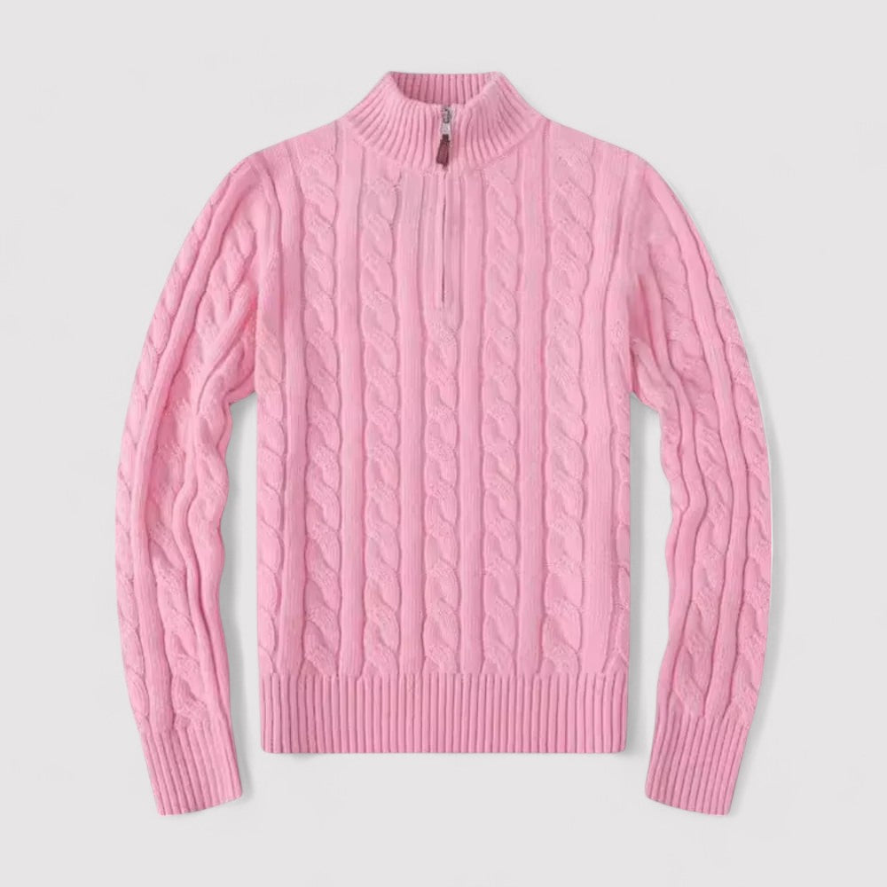 Ancien | Women's Verbier Half Zip Sweater afbeelding 4