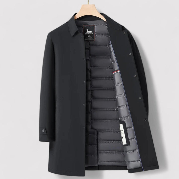 Ancien | Men's Luxury Business Lightweight Coat afbeelding 5