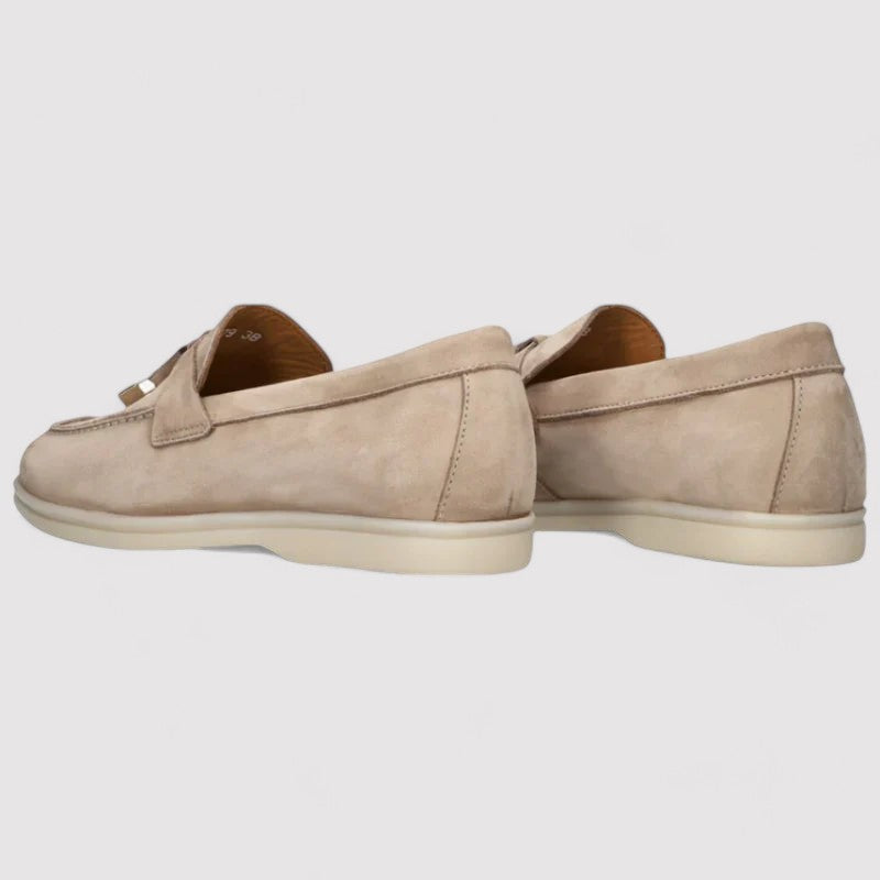 Ancien | Old Money Suede Lady Loafers afbeelding 4