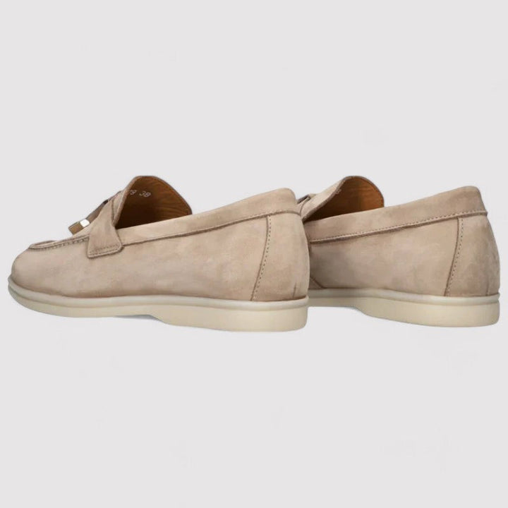 Ancien | Old Money Suede Lady Loafers afbeelding 4