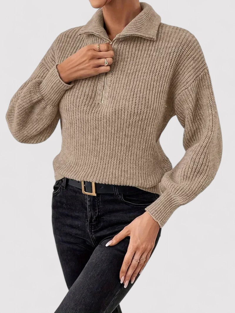 Ancien | Half Zip Women's Sweater afbeelding 6