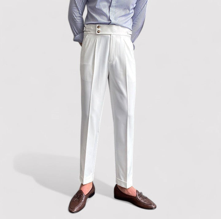 Ancien | Men's Portofino Pleated Trousers afbeelding 3
