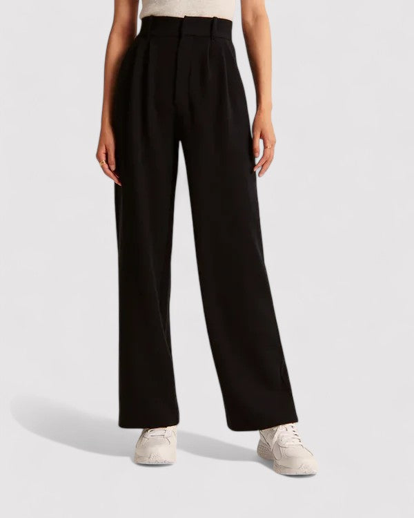 Ancien | Women's High-Waisted Flared Trousers afbeelding 17