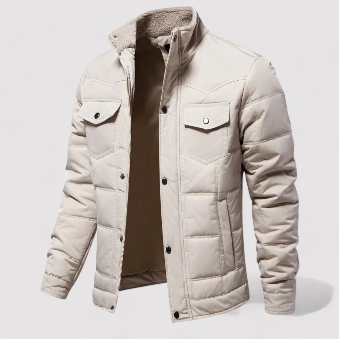 Ancien | Luxurious Men's Warm Pocket Winter Jacket afbeelding 1