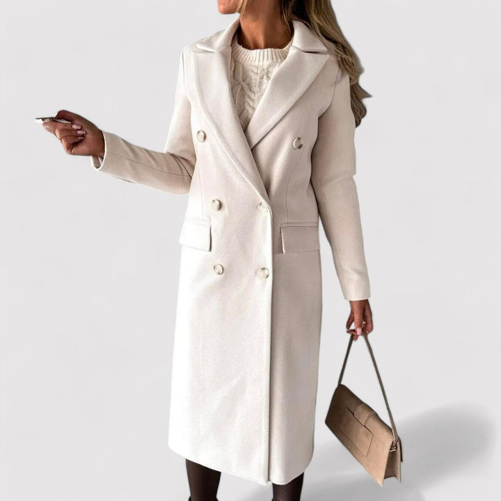 Ancien | Retro Warm Wool Coat for Women afbeelding 3