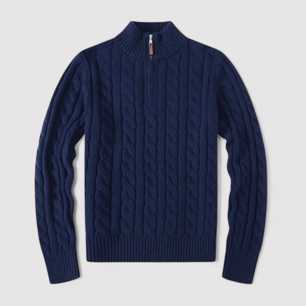 Ancien | Women's Verbier Half Zip Sweater afbeelding 3