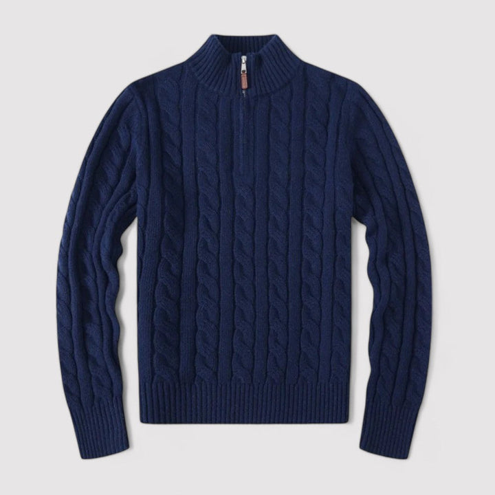 Ancien | Women's Verbier Half Zip Sweater afbeelding 3