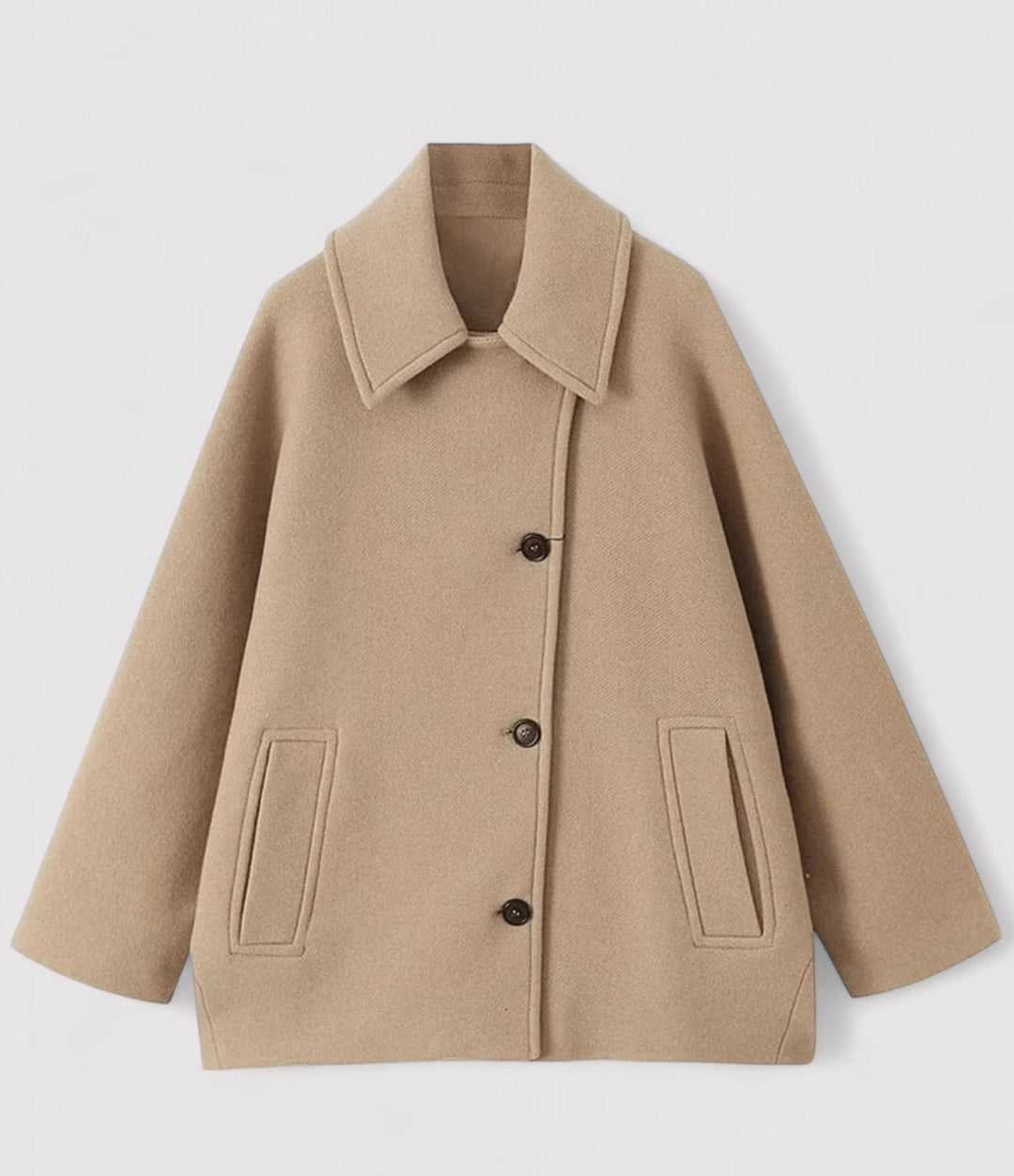 Ancien | Women's Autumn Oversized Wool Coat afbeelding 1