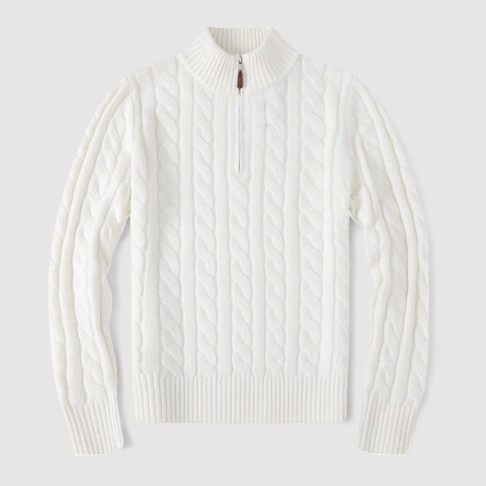 Ancien | Women's Verbier Half Zip Sweater afbeelding 6