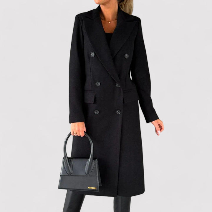 Ancien | Retro Warm Wool Coat for Women afbeelding 5