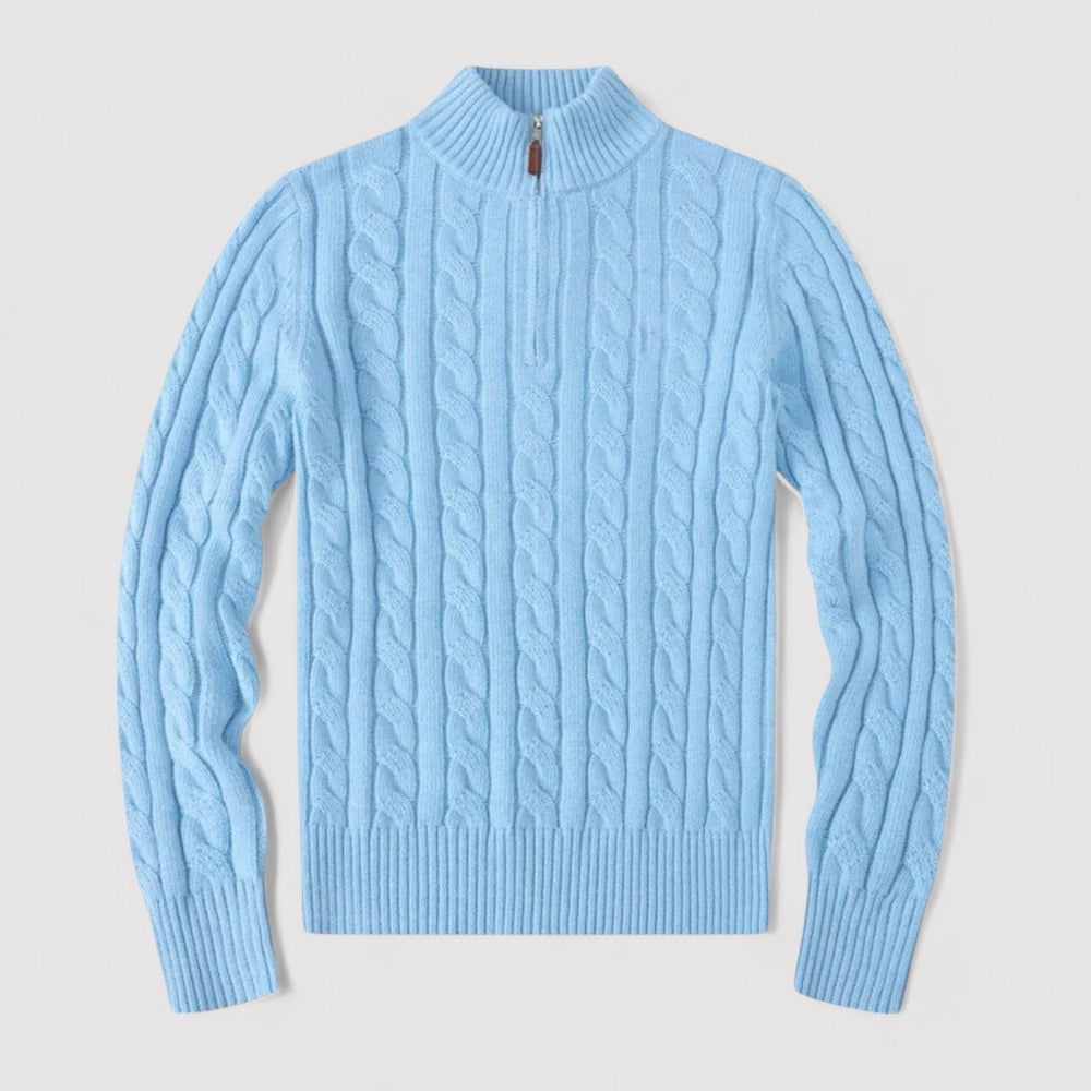 Ancien | Women's Verbier Half Zip Sweater afbeelding 5