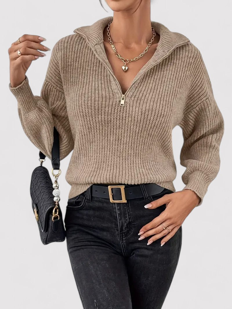 Ancien | Half Zip Women's Sweater afbeelding 5