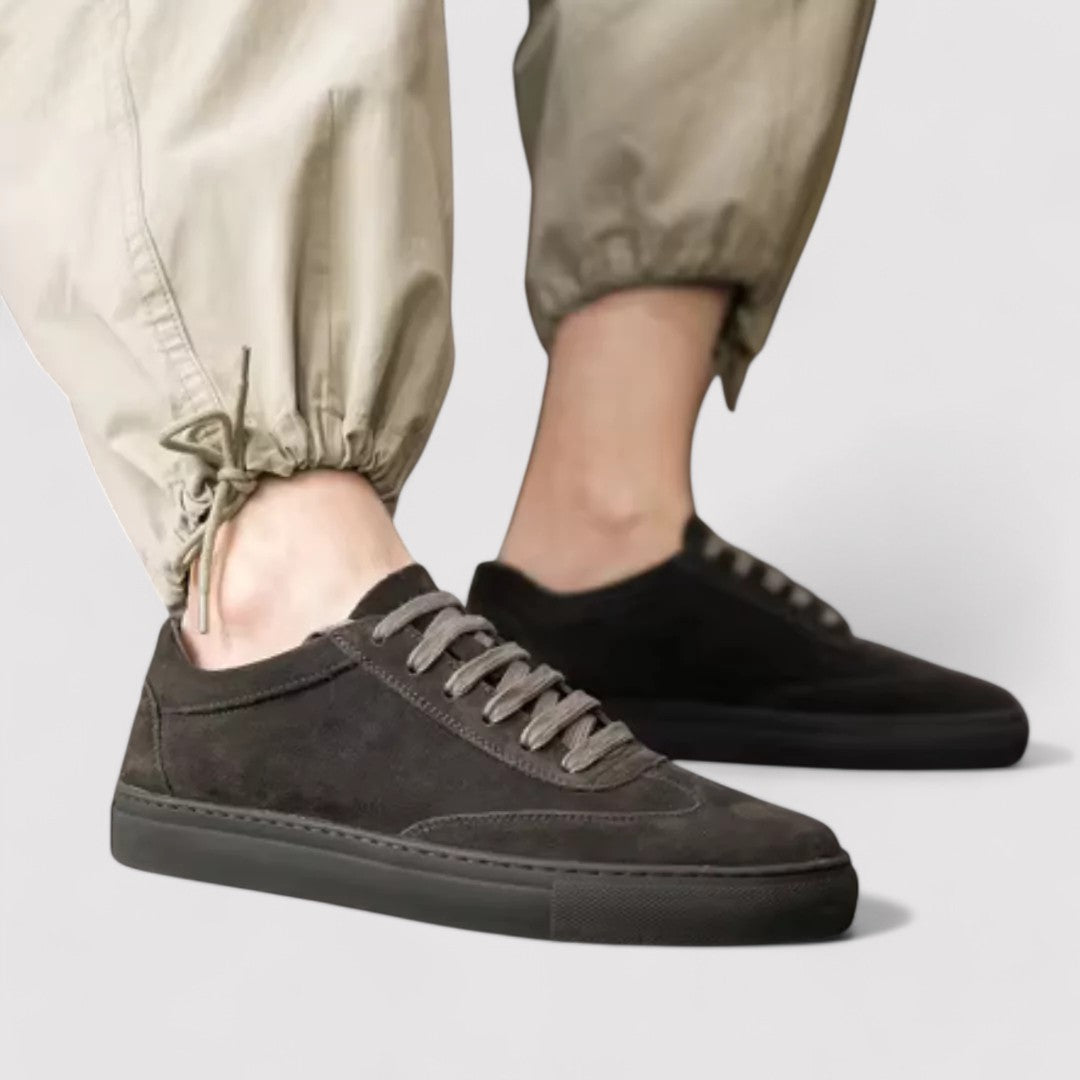Ancien | Men's Classy Suede Sneakers afbeelding 5