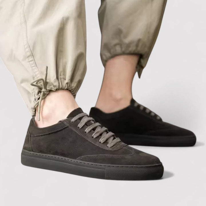 Ancien | Men's Classy Suede Sneakers afbeelding 5