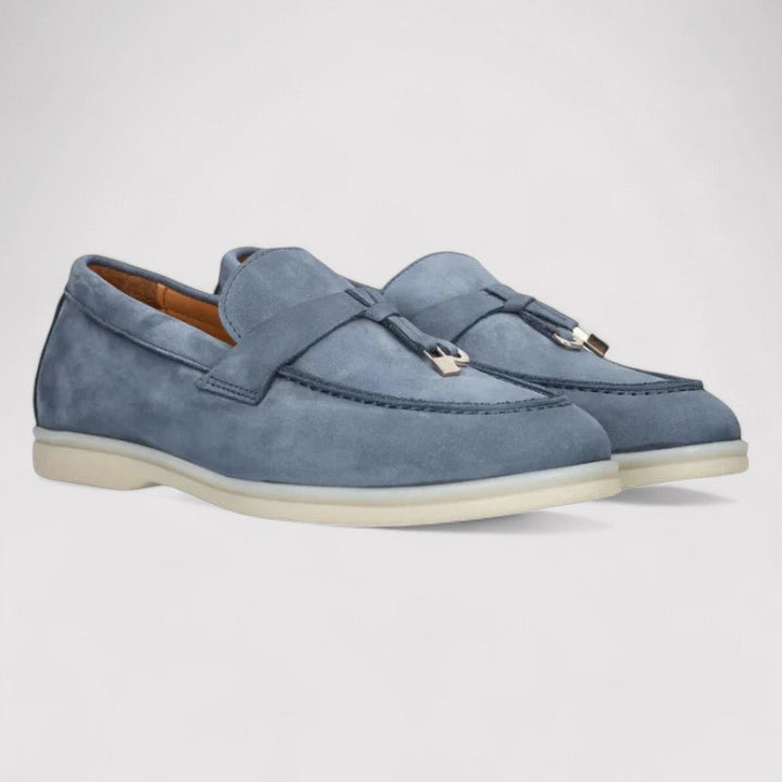 Ancien | Old Money Suede Lady Loafers afbeelding 2