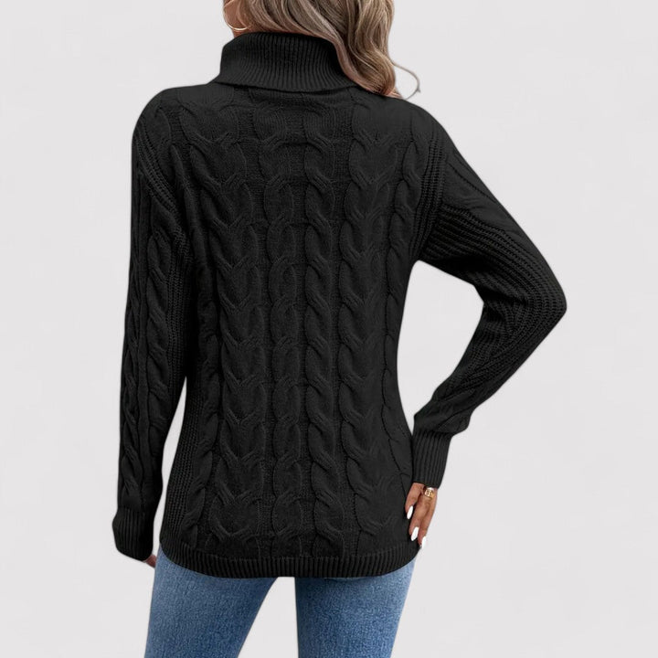 Ancien | Women's Warm Knitted Turtleneck Sweater afbeelding 8
