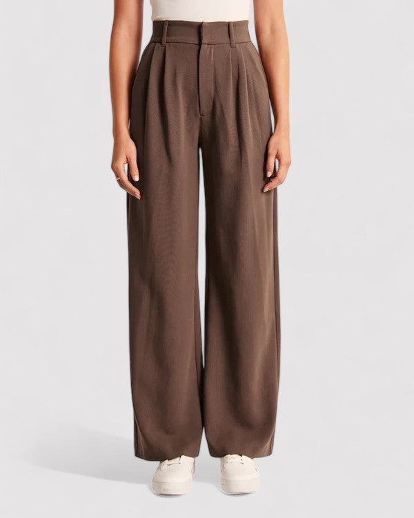 Ancien | Women's High-Waisted Flared Trousers afbeelding 20