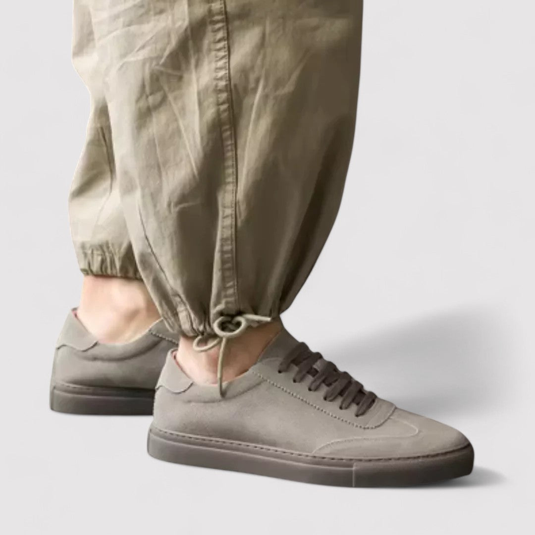 Ancien | Men's Classy Suede Sneakers afbeelding 4