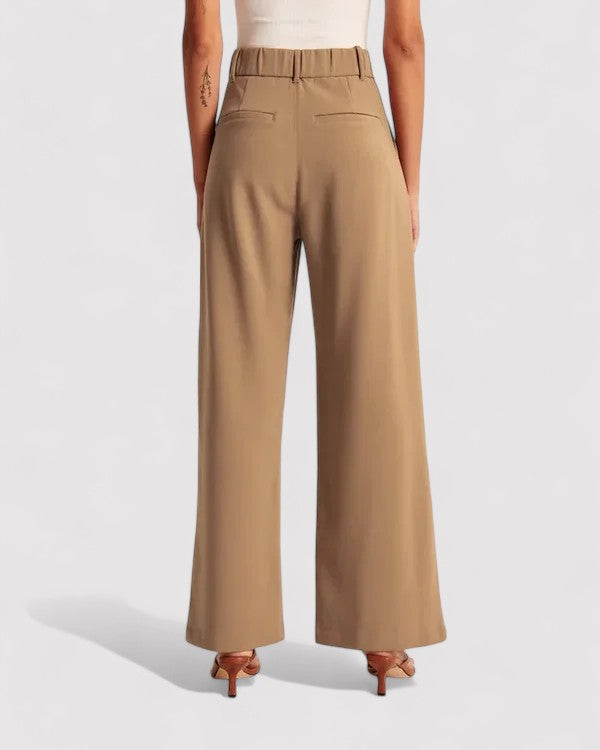 Ancien | Women's High-Waisted Flared Trousers afbeelding 2