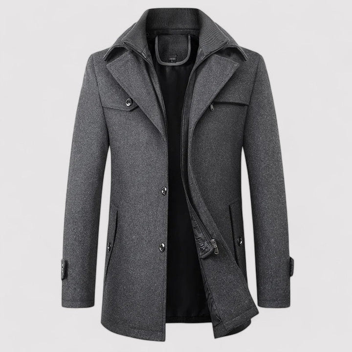 Ancien | Men's Waterproof Business Winter Coat afbeelding 2