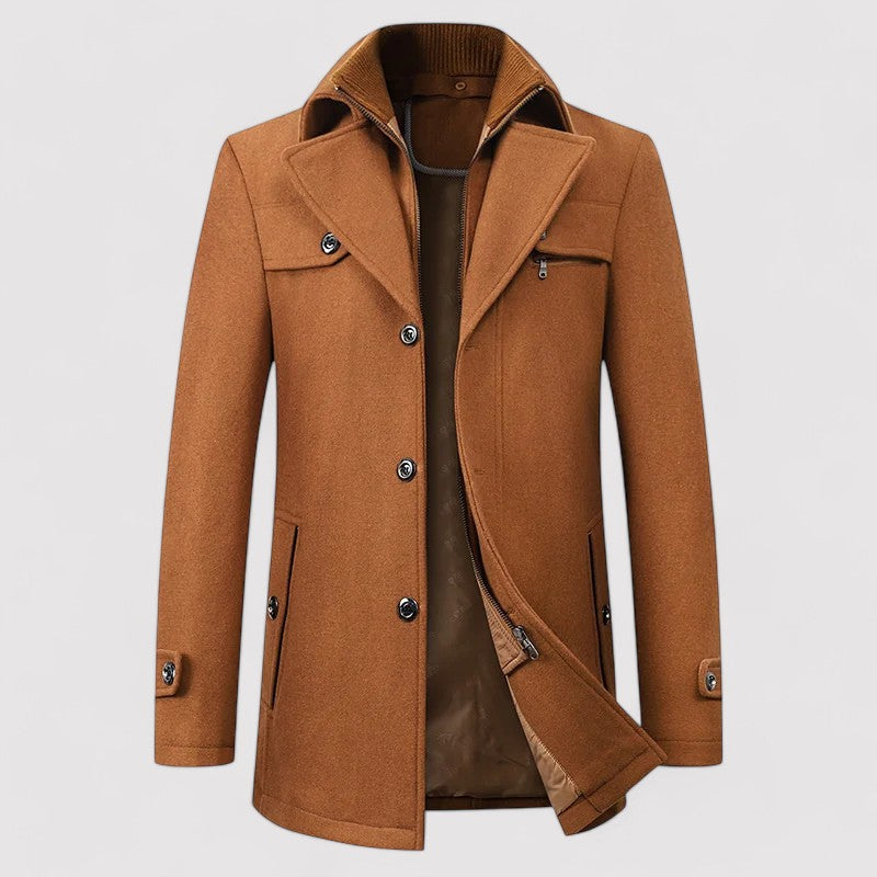 Ancien | Men's Waterproof Business Winter Coat afbeelding 4