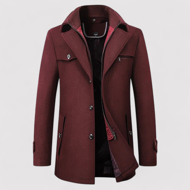 Ancien | Men's Waterproof Business Winter Coat afbeelding 3