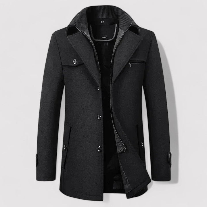 Ancien | Men's Waterproof Business Winter Coat afbeelding 1