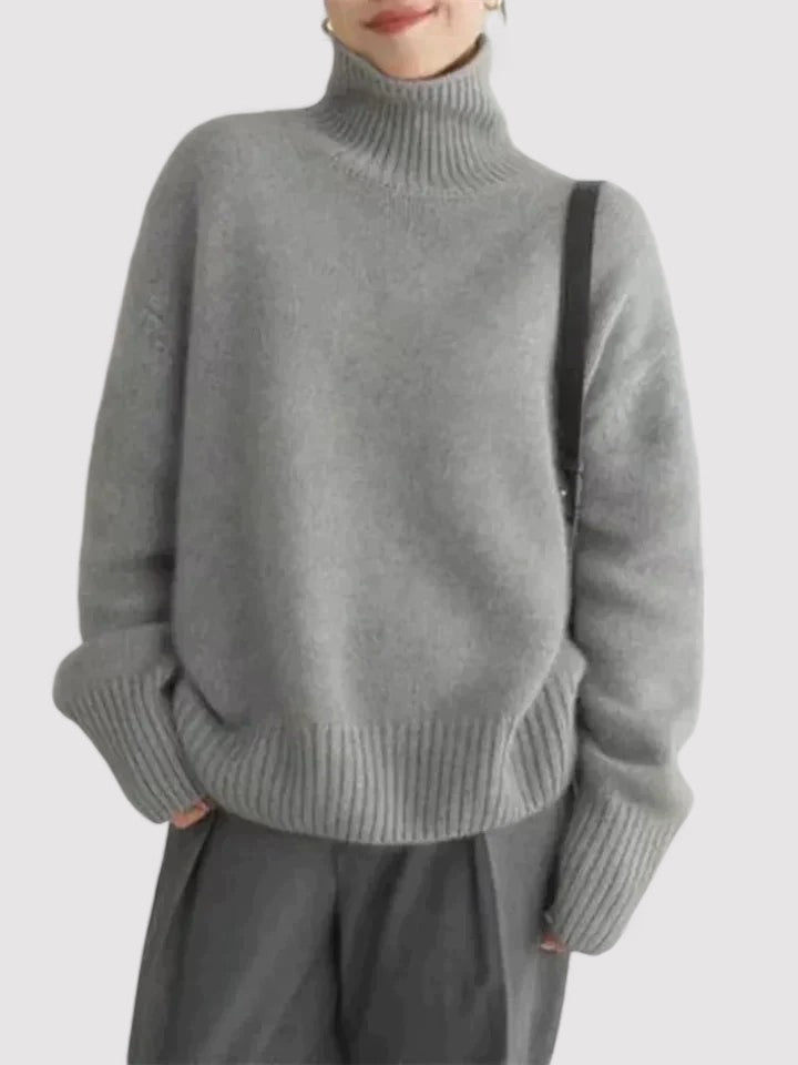 Ancien | Cashmere Turtleneck Women's Sweater afbeelding 2