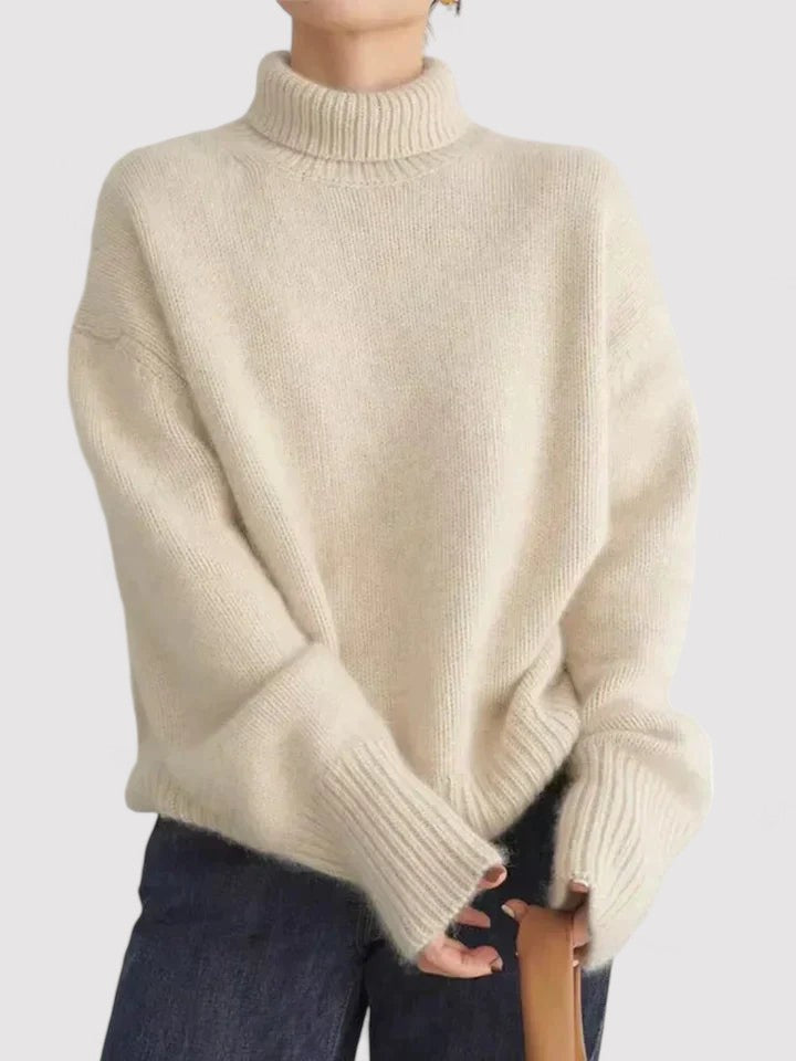 Ancien | Cashmere Turtleneck Women's Sweater afbeelding 3