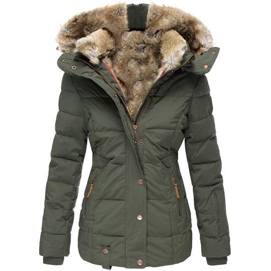 Warm Padded Waterproof Winter Jacket afbeelding 3