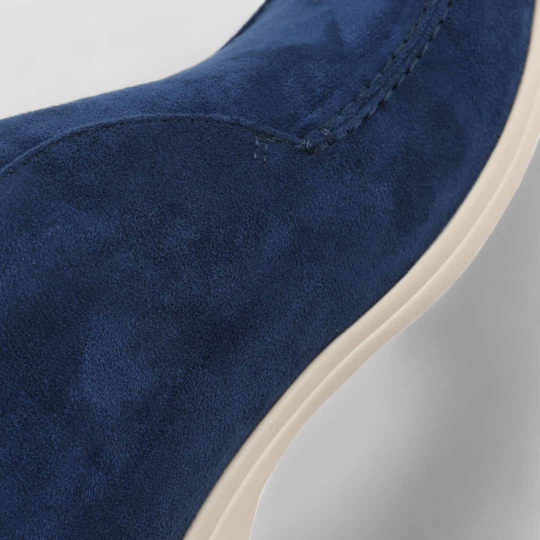Ancien | Old Money High Suede Loafers afbeelding 3