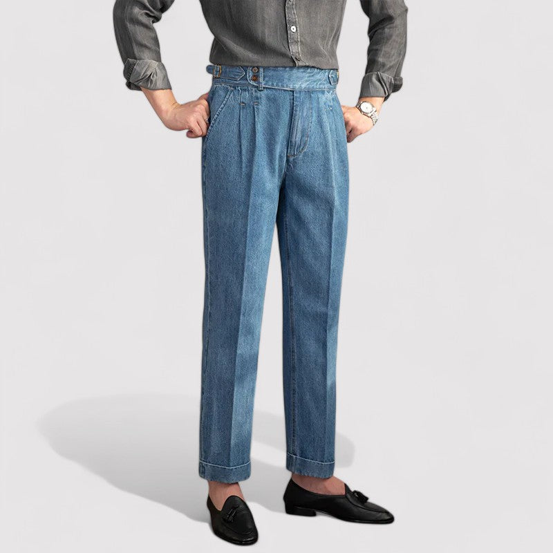 Ancien | Old Money Denim Trousers afbeelding 3