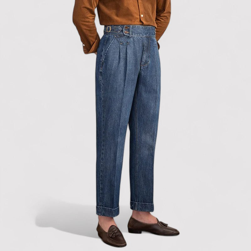 Ancien | Old Money Denim Trousers afbeelding 4