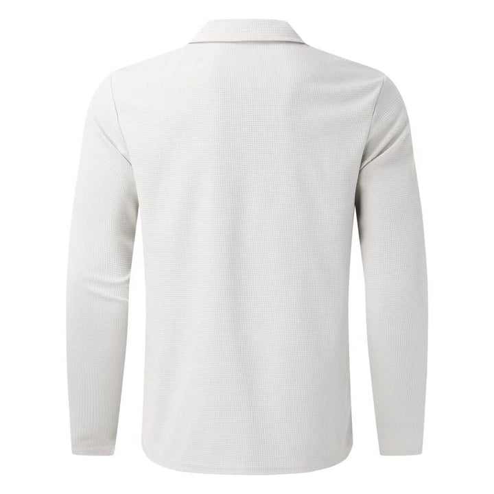 Liam | Stylish long-sleeve men's polo and comfortable sweatpants set