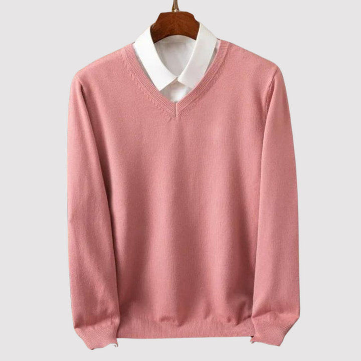 Ancien | Premium Men's Classic V-Neck Sweater afbeelding 1