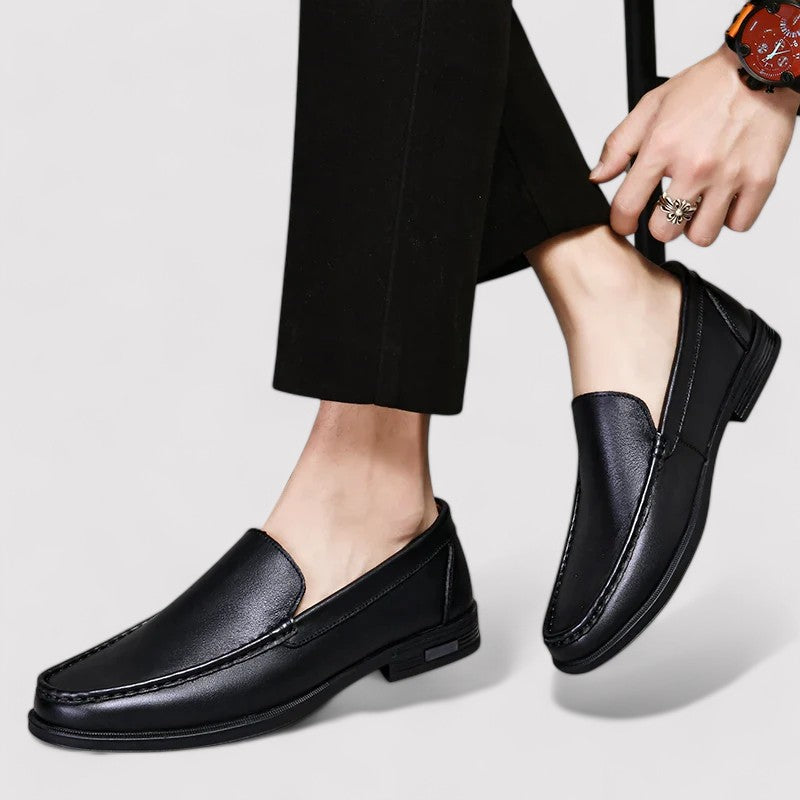 Ancien | Men's Verona Genuine Leather Loafers afbeelding 13