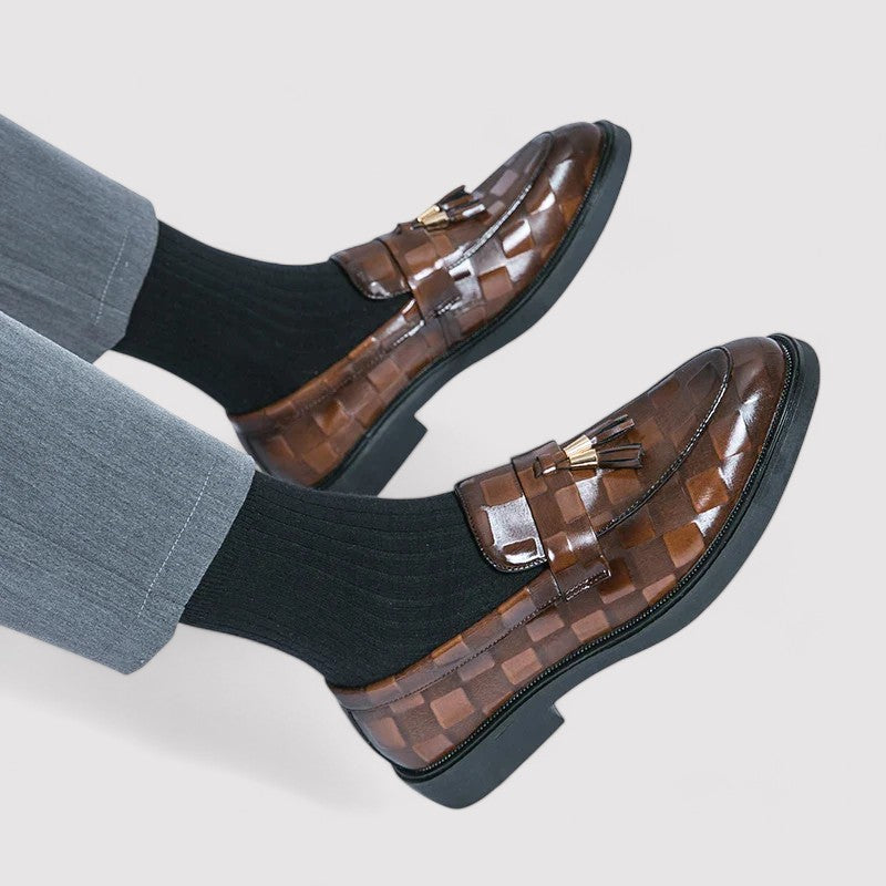 Ancien | Men's Lorenzo Genuine Leather Loafers afbeelding 4