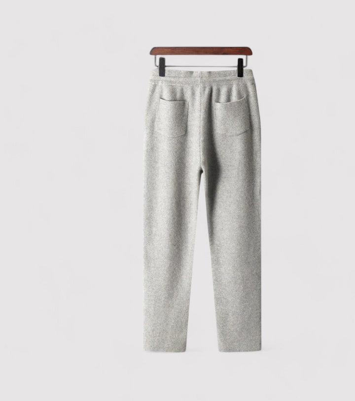 Ancien | Luxurious Cashmere Soft Knit Trousers afbeelding 2