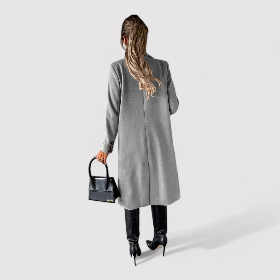 Ancien | Retro Warm Wool Coat for Women afbeelding 8