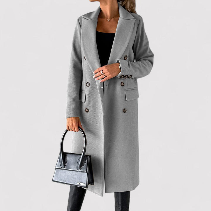 Ancien | Retro Warm Wool Coat for Women afbeelding 7