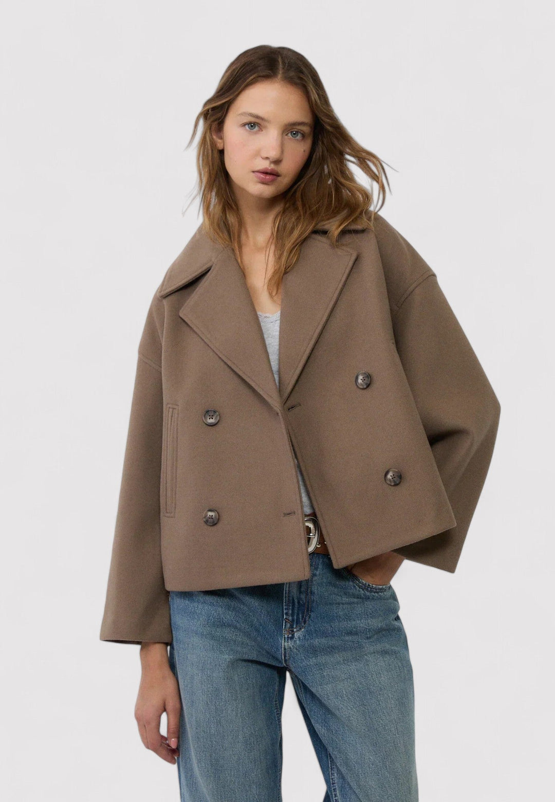 Ancien | Short Double-Breasted Jacket afbeelding 1