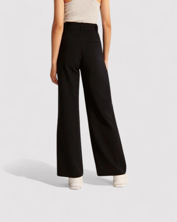 Ancien | Women's High-Waisted Flared Trousers afbeelding 5