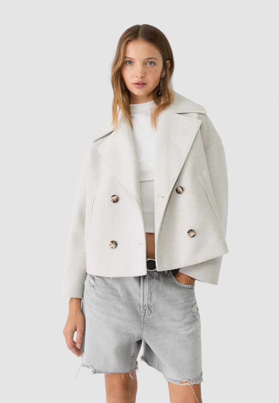 Ancien | Short Double-Breasted Jacket afbeelding 3